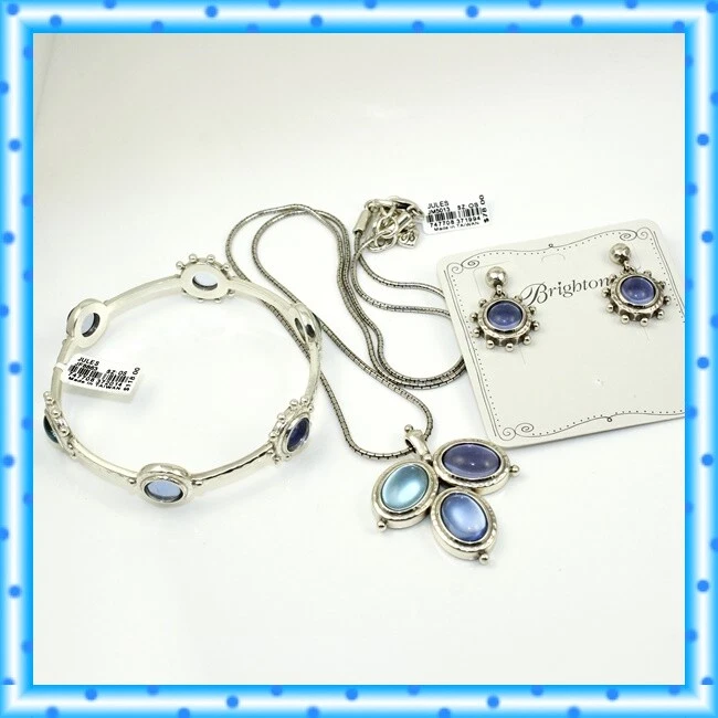 Brighton Jules Colgante Collar Pendientes Brazalete Pulsera Conjunto Nuevo con Etiquetas Bolsa $248 Nuevo con Etiquetas Foto 3 de 4