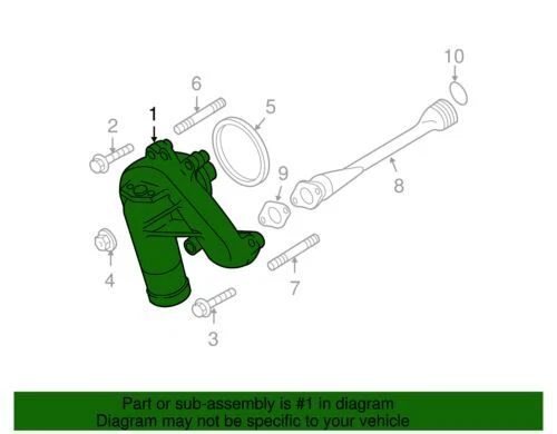 Genuine GM 2006-2016 Chevrolet GMC Silverado 2500 HD Engine Water Pump 12637105 - Image 4 of 4