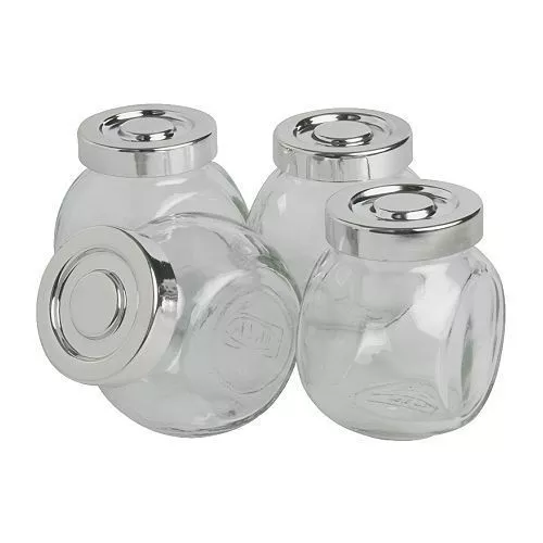 Spice jars glass on sale ikea