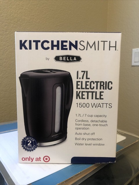 Bella 1.7l Electric Tea Kettle 1500w 