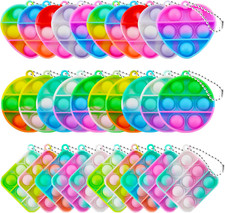 TOANWOD 30PCS Party Bag Fillers for Kids: Party Favours Pop Bubbles Fidget Toys 