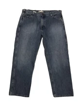 Carhartt Relaxed Fit Blue Denim Jeans Mens Size 42 X 30