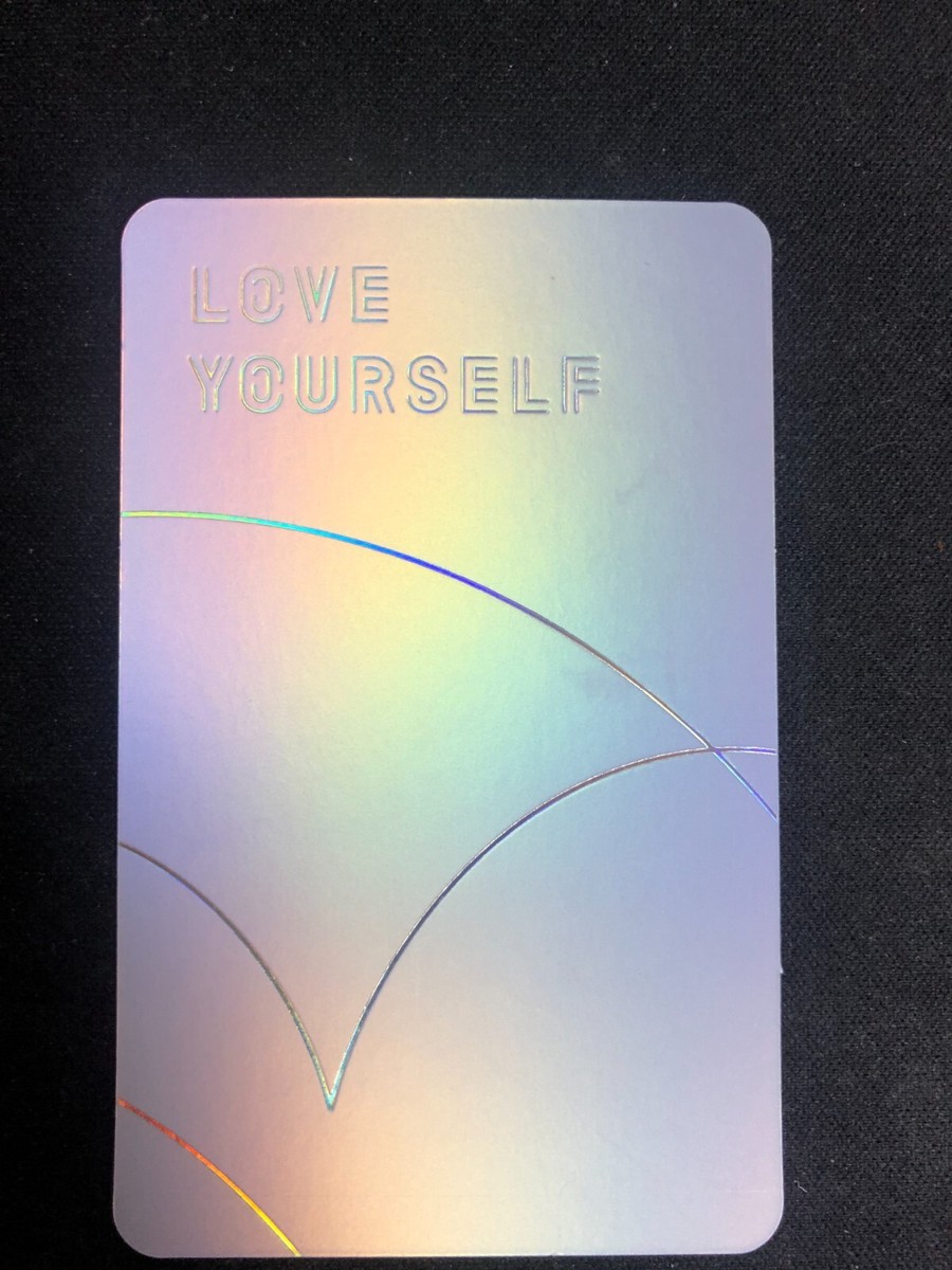 BTS SUGA LOVE YOURSELF ANSWER Official Photocards S Version Photo