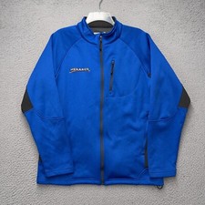 Menards Jacket Mens Medium Blue Gray Full Zip...