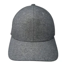 Yupoong Snapback Hat Gray One Size Adjustable 110 Flexfit Tech Blank Polyester