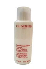Clarins Cleansing Milk Gentian Moringa Anti-pollution 13.9 Oz no cap