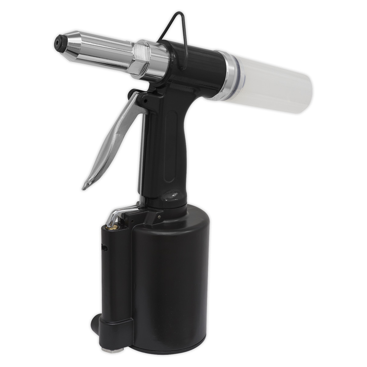 Sealey Air Riveter 3/16"" Steel Aluminium & Stainless Steel Rivets Garage Work...