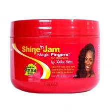 Ampro Shine'N Jam Magic Fingers for Braiders Extra Firm Holds 8 OZ
