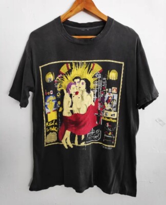 Vtg 90-91 Janes Addiction Band Black Short Sleeve Unisex Tshirt