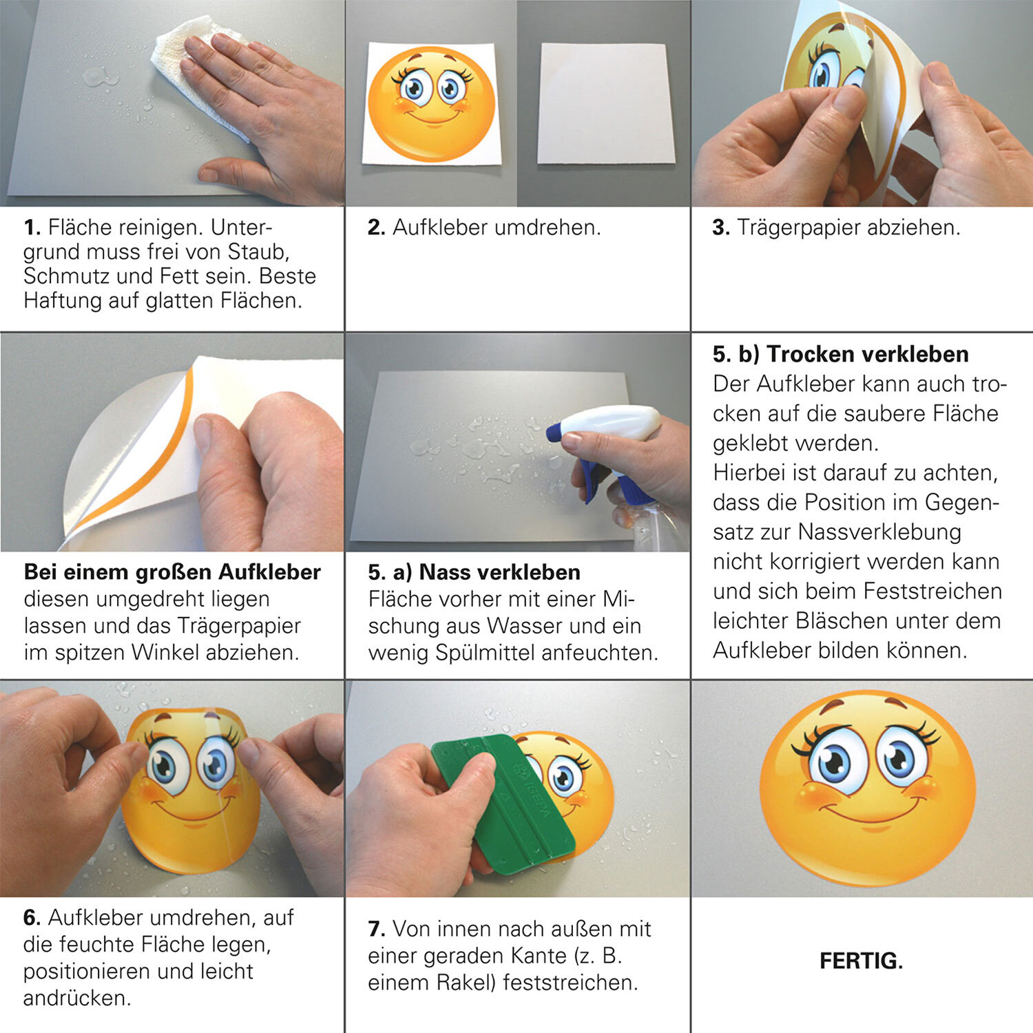WUSJCOF Saugroboter Aufkleber Set - Lustige Augen Gesichter
