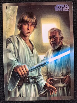 2017 Topps Star Wars 40th Anniversary Card BEN KENOBI S GIFT #174 qty