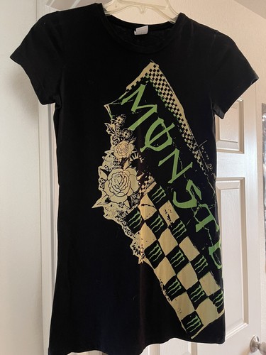 Monster Energy Womens T Shirt Medium 