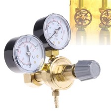 Gas Pressure Reducer Argon CO2 Bottle 2 Gauge for MIG TIG Welder Coppe Regulator