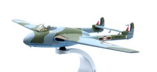 CORGI '1:72' SCALE AA37302 DH VAMPIRE FB.9 #28 SQN RAF HONG-KONG DIE-CAST PLANE