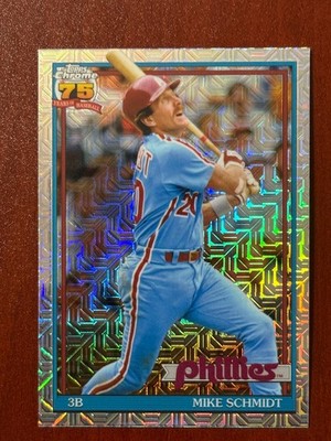 2026 Topps Series 1 - Mike Schmidt #91C-22 - Silver Mojo - Phillies