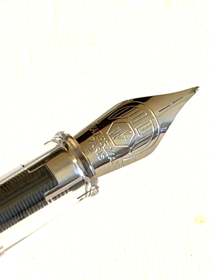 Caneta-tinteiro nova na caixa azul escura Waterman Phileas Kulture BELA nova na caixa BELEZA - Imagem 3 de 4