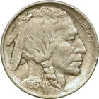 1913 Type 1 5C Buffalo Nickel AU scratches S181103
