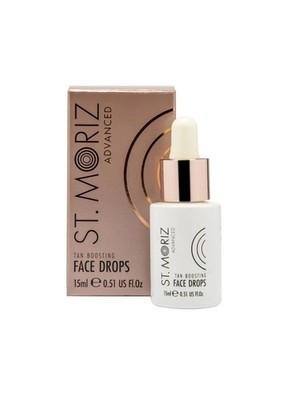 St Moriz Advanced Gesichtsbräunungstropfen | Bräunung hinzufügen 15 ml (1er Pack), dunkel 