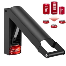 Can Crusher Wall-Mounted, Can Compactor Heavy Duty for 8/12/160Z, Can Crusher...