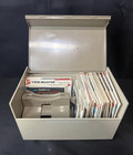View-Master Vintage Viewer Lot w/ Disney Reels & Metal Storage Box (1954) — photo 1