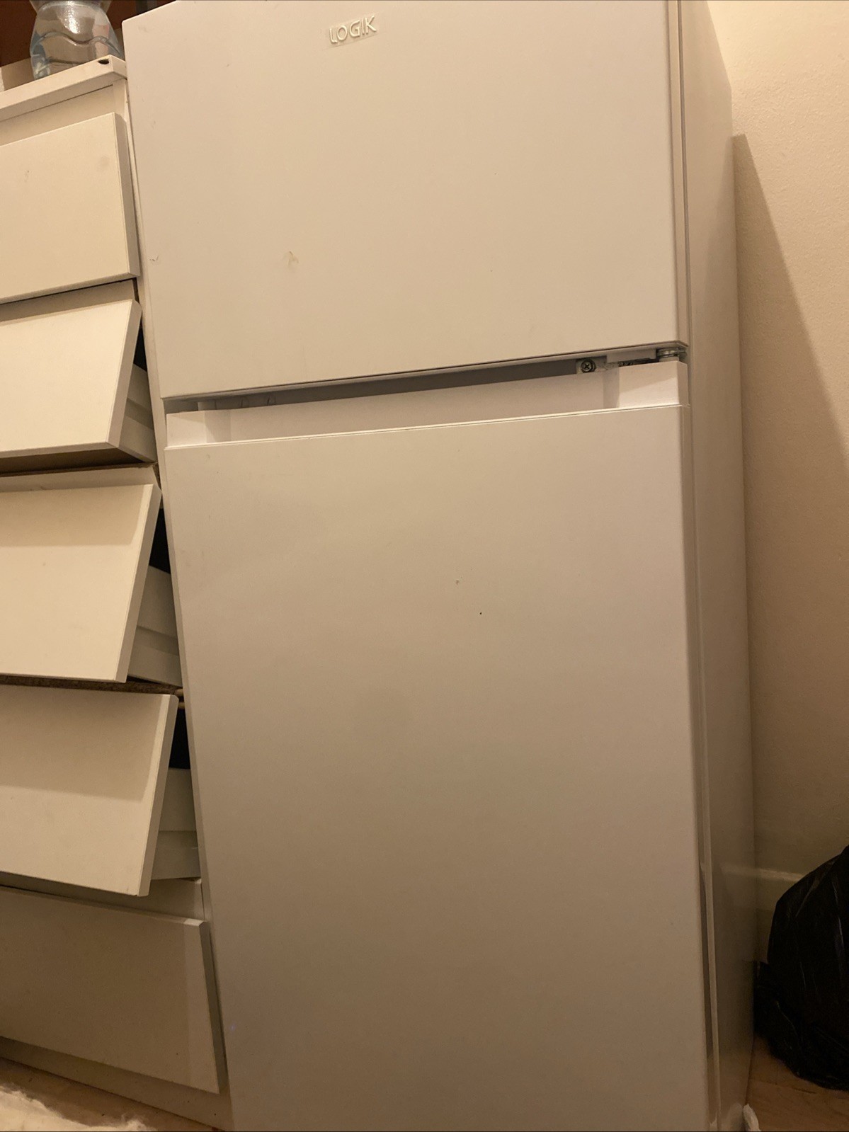 Logik  Fridge Freezer 60/40 White Fully Working Excellent Condition #1