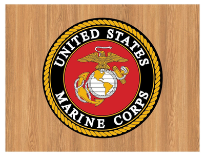 #ad US Marine Corps Logo Die Cut Laminated Vinyl Decal Sticker $5.75