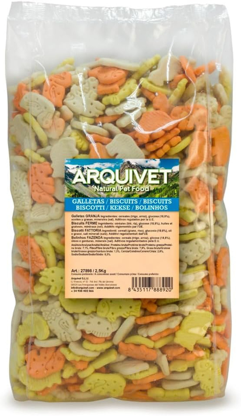 Biscotti per Cani Fattoria 10 Kg | Snack Digeribili e Nutrienti