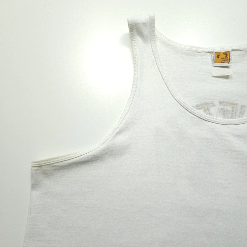 Camisa de Colección Hang Ten Para Hombres Grande Surf Camiseta sin Mangas Años 70 Gráfica Tabla Onda Hawaii Playa Foto 4 de 4