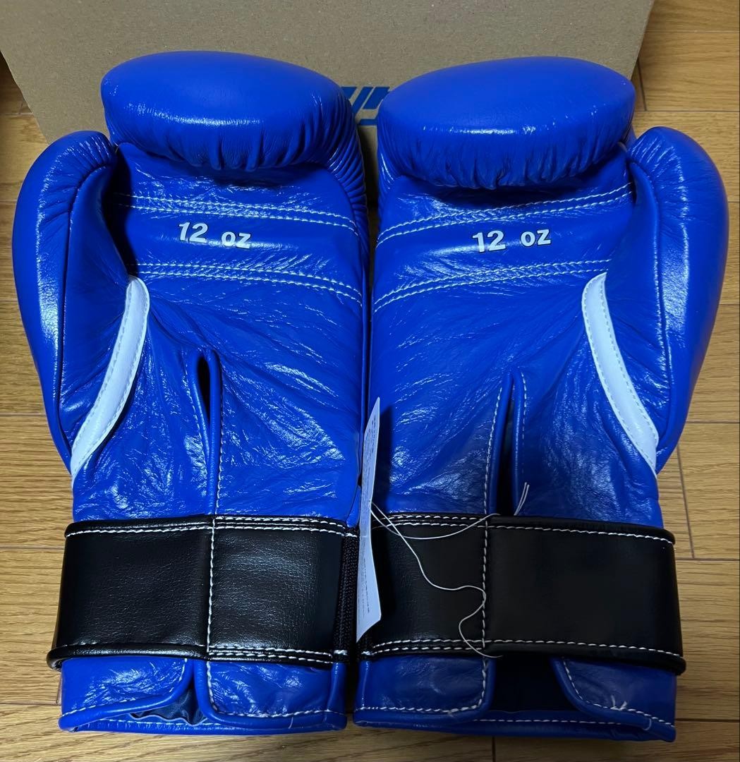 Winning Boxing gloves JABF12 Blue 12oz Made in Japan for sale