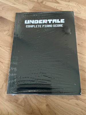 Undertale Complete Piano Score Sheet Music Book Video Game Soundtrack Toby Fox