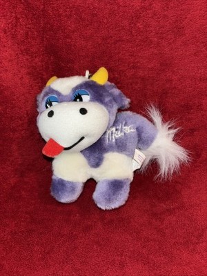 Milka Schokolade Promo Lila die lila Kuh Plüschtier Kuscheltier Schlüsselanhänger Limited Edition