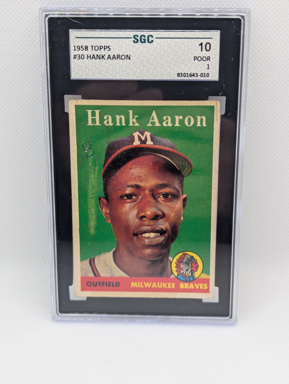 Hank Aaron 1958 Topps #30 Base Price Guide - Sports Card Investor
