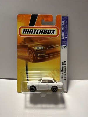 Matchbox 2007 MBX Metal #32 Alfa Romeo Giulia Sprint GTA White