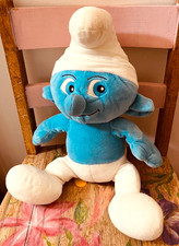 Smurf Plush, CLUMSY, Build a Bear, Blue & whi...