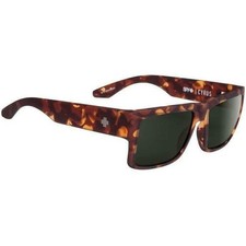 SPY Optic CYRUS Sunglasses Soft Matte Camo Tort - Happy Gray Green 3DAY SHIP