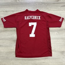 Colin Kaepernick Jersey San Francisco 49ers NFL Team Apparel Youth Large Red 7