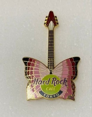 Hard Rock Cafe Tokyo Butterfly Pin t2