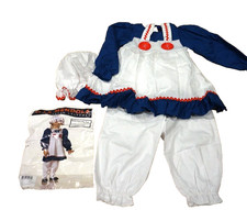 Rag doll Costume Halloween Large 2T-4T 3 Pc La Mendola Baby Toddler USA MINT