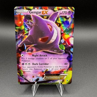how much is a gengar ex pokemon card worth Gengar EX - 34/119 Phantom Forces Ultra Rare Pokemon