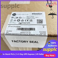 Sealed AB 2711P-T7C22D9P/B 2022 PanelView Pl 7 US Free Tax