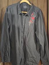 Threadbare Denim Corps. XXL Mens White/ Black...