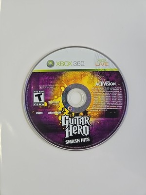 Guitar Hero: Smash Hits (Microsoft Xbox 360, 2009) Disc Only 