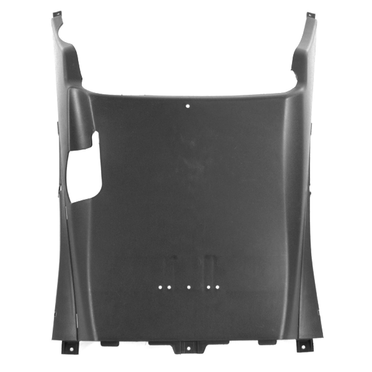 Belly Panel Fairing Lower Painted Plastic Black Scooter Screw-on PNLBY024 BELLY