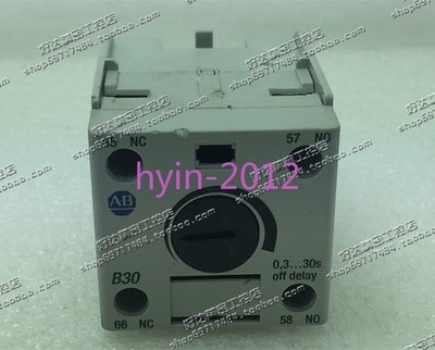 1pcs Used   100-FPT A30 B30 delay switch 0.3-30S *gi