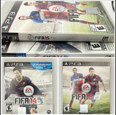 FIFA 15 Sony PlayStation 3/ FIFA 14 2015 Lot 2 PS3 Video Game EA Sports Soccer