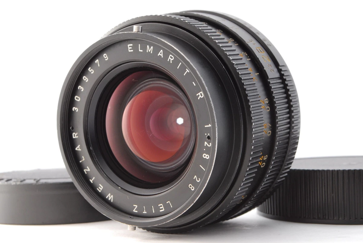 【美品】ライカ エルマリートR 28mm F2.8 3-CAM Leica Elmarit-R 28mm f2.8 (3 cam) – FLASHBACK CAMERA