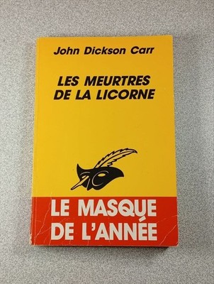 Die Morde von Der Einhorn John Dickson Carr Guter Zustand