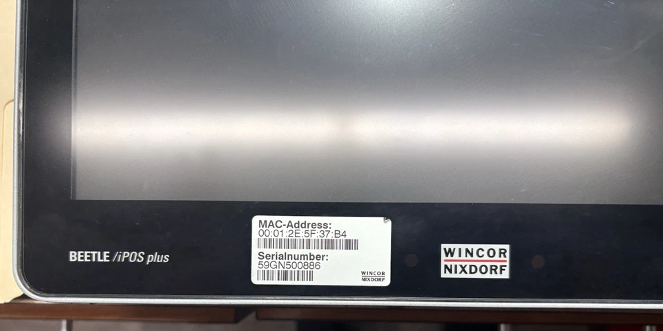 Wincor Nixdorf Beetle iPOS Plus Advanced POS Touchscreen w/ Card Reader - Image 2 of 4