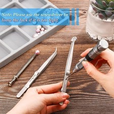 3x Jewelers Tools Jewelry Claw Tweezers Catcher for Picking up Jewelry Tools