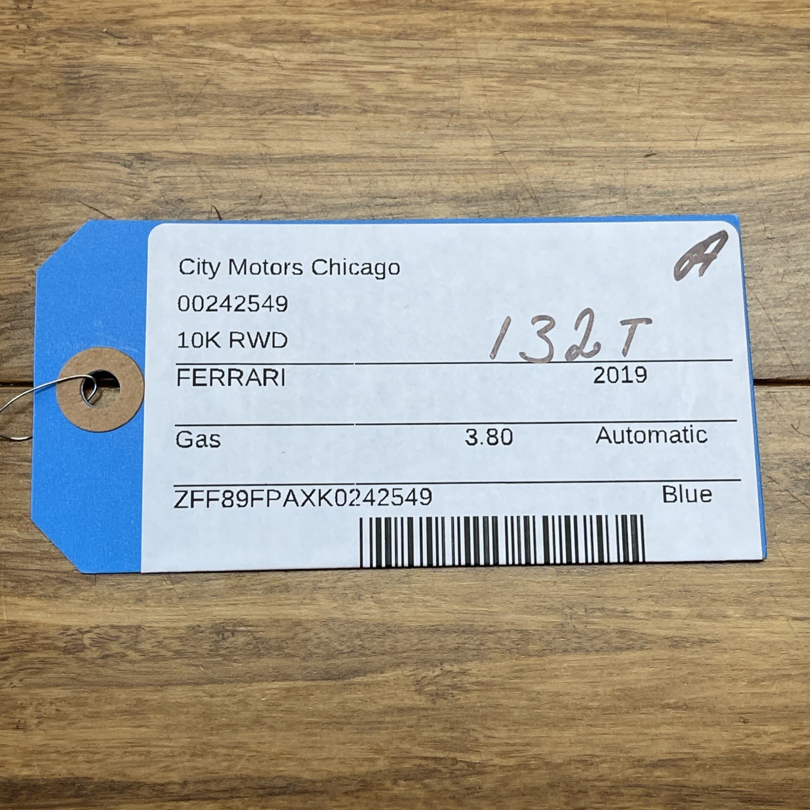 2017-2020 Ferrari Portofino F164 Transmission Wire Harness Loom 795528 OEM